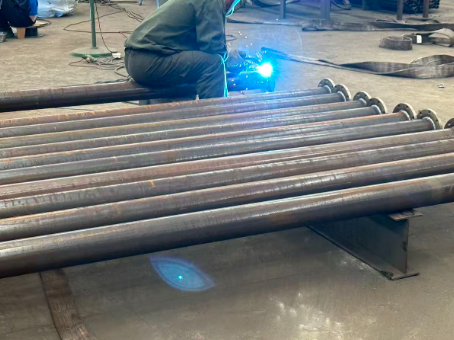 兴安20#无缝注浆管加工108*6钢花管棚管